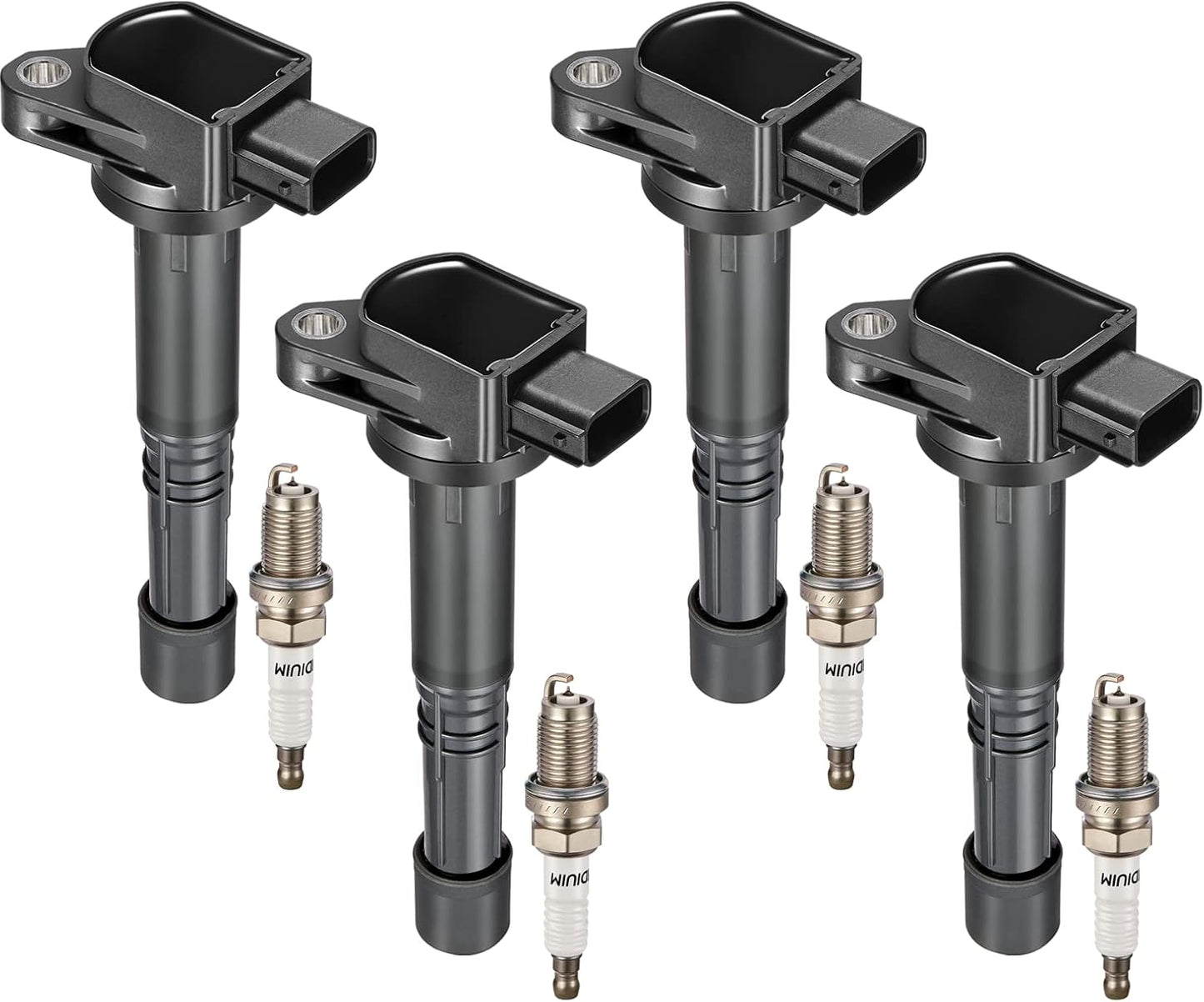 BDFHYK Ignition Coil Pack and Iridium Spark Plugs for Acura
