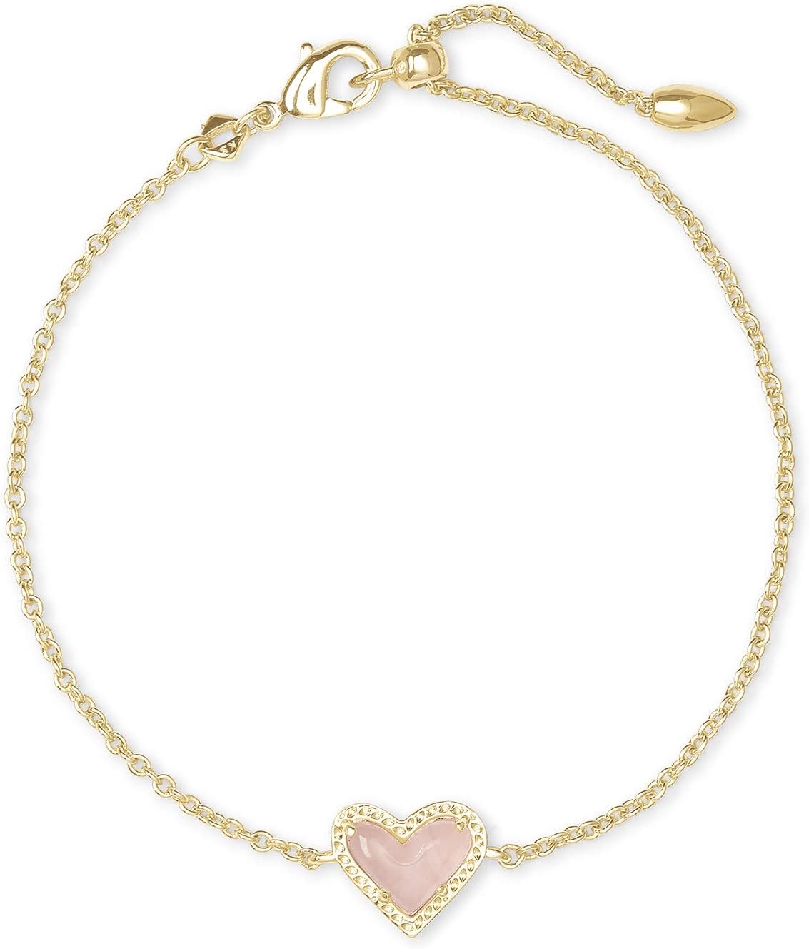 Ari Heart Link Chain Bracelet for Women - Fashion Jewelry