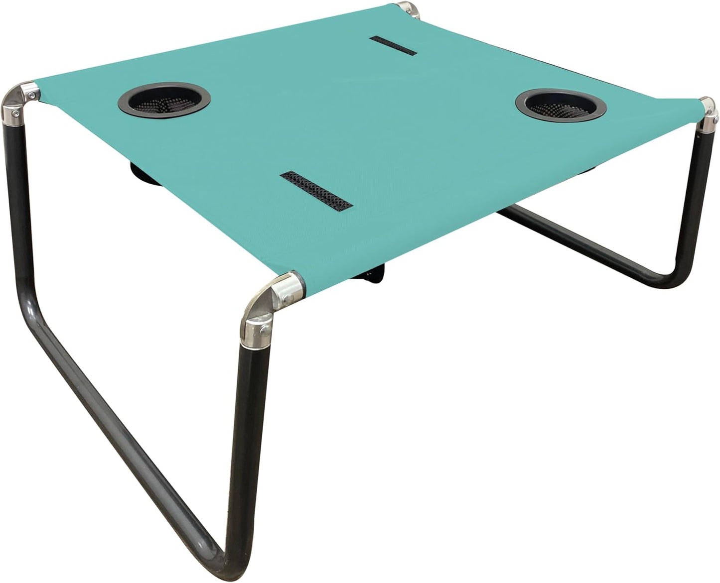 Neso Portable Beach Table with Cup Holders and Cell Phone Pockets