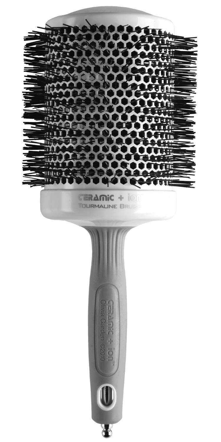 Olivia Garden Ceramic + Ion Round Thermal Hair Brush for Styling