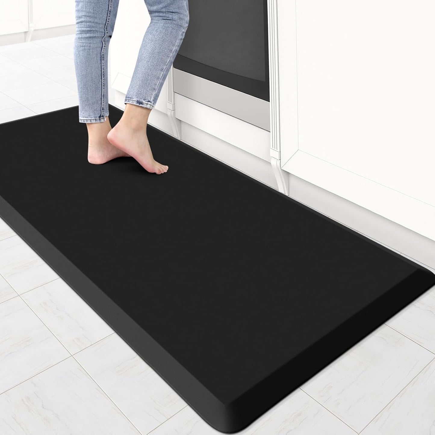 KitchenClouds Anti Fatigue Kitchen Mat for Comfort and Safety
