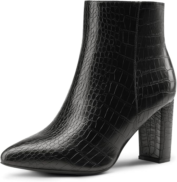 DREAM PAIRS Women's Chunky High Heel Ankle Booties Review