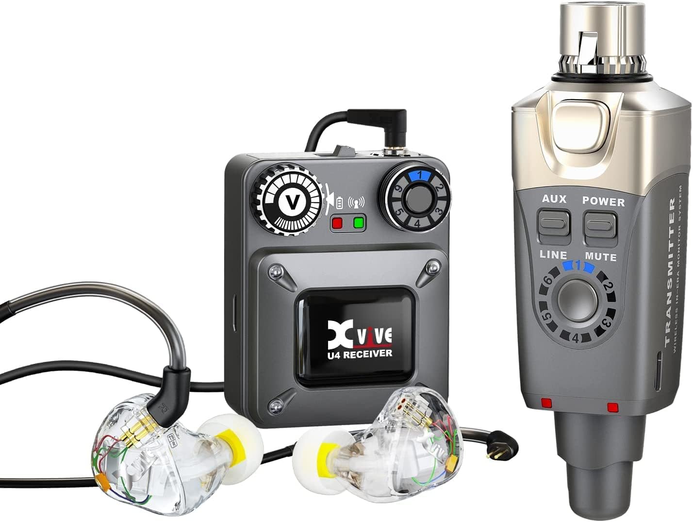 Xvive U4T9 Wireless in-Ear Monitor System for Live Performance