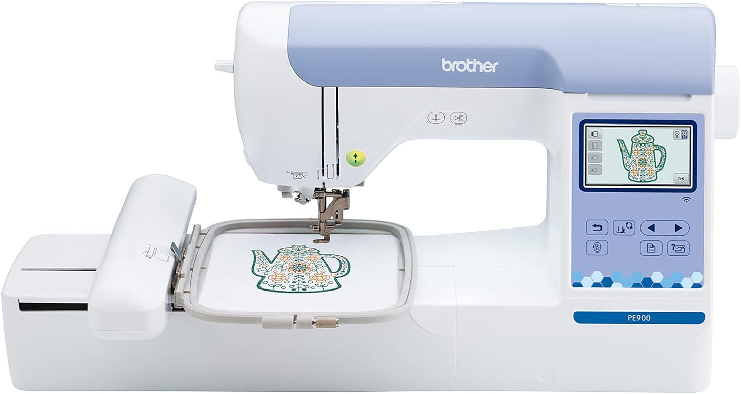 Renewed Brother PE900: Wireless Embroidery Magic!