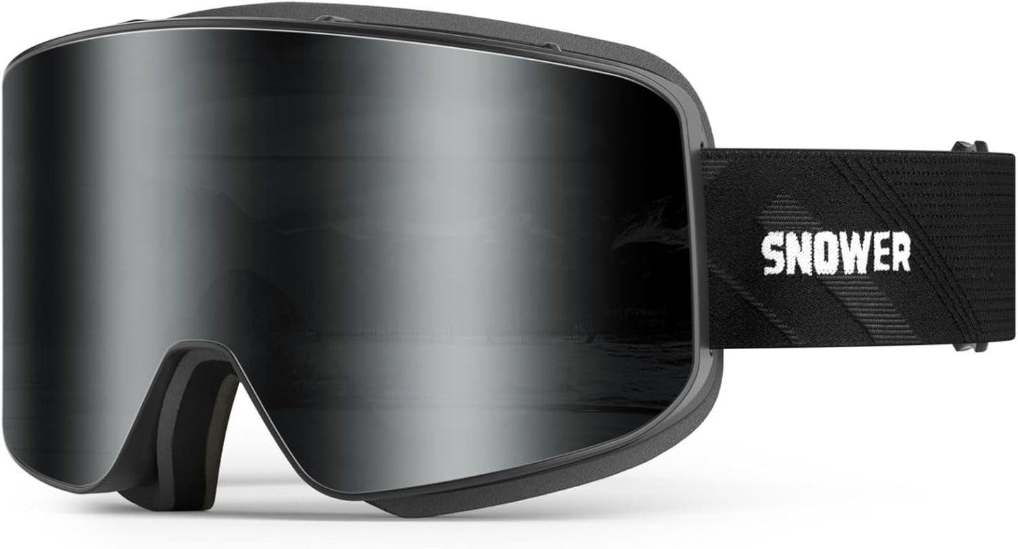 SNOWER OTG Anti-Fog Ski Goggles - Clear Vision
