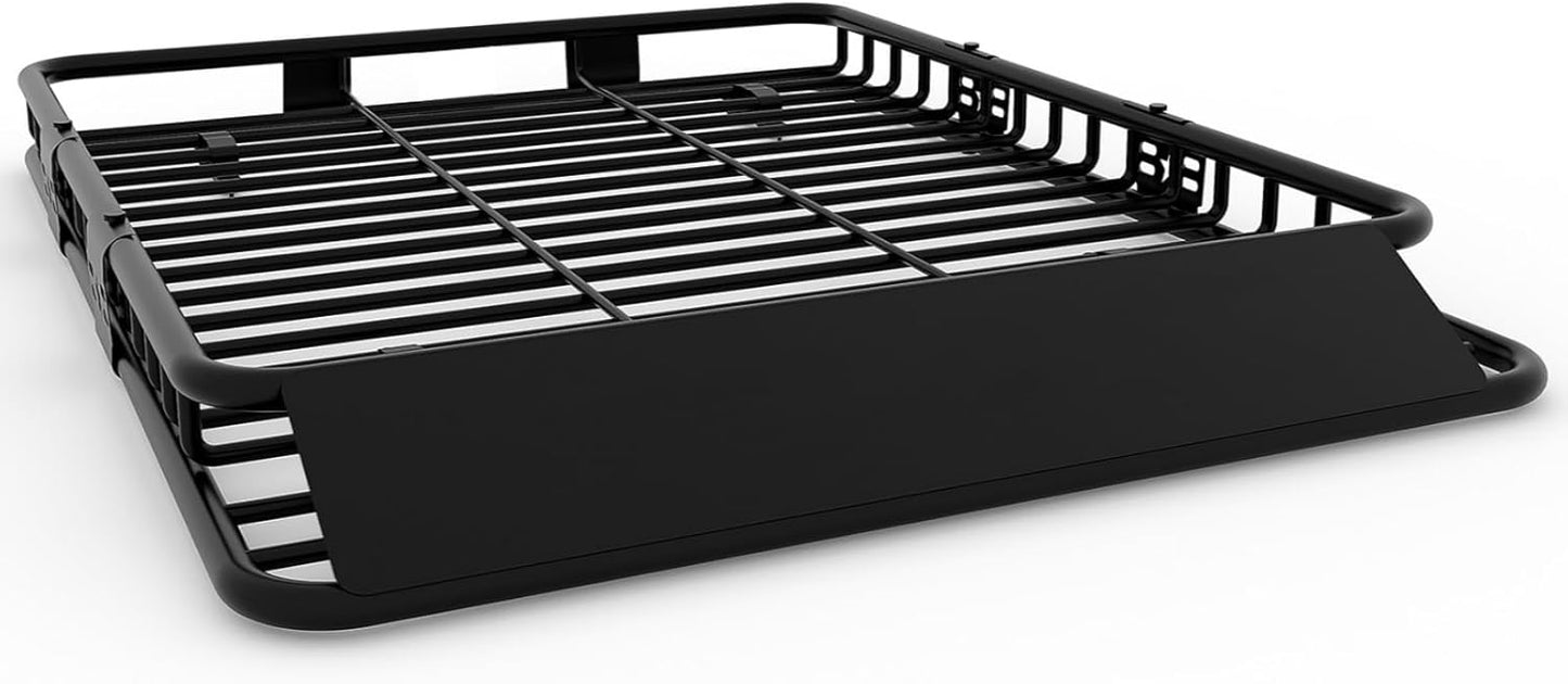 64in x 50in Roof Rack Basket for SUVs and Trucks - Heavy Duty