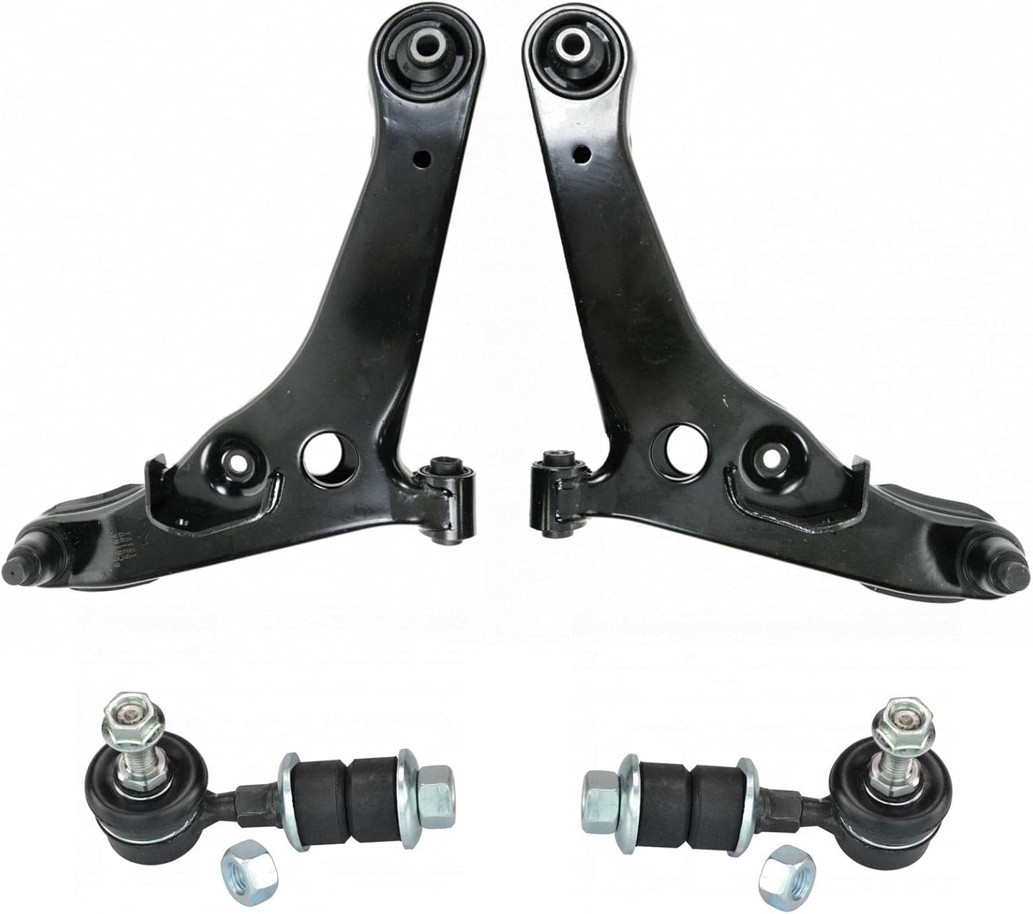 TRQ Front Suspension Kit Control Arm with Ball Joint for Outlander
