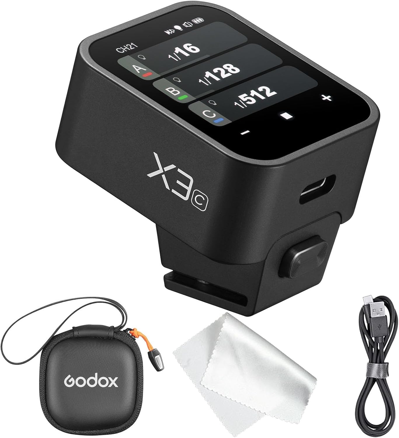 Godox X3 Trigger for Canon: OLED Touchscreen Flash Transmitter