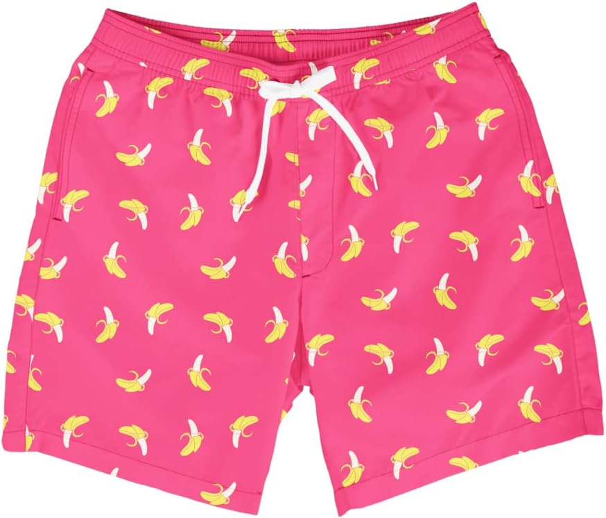 Tipsy Elves Men's Swim Trunks for Fun Beach Days and Pool Parties