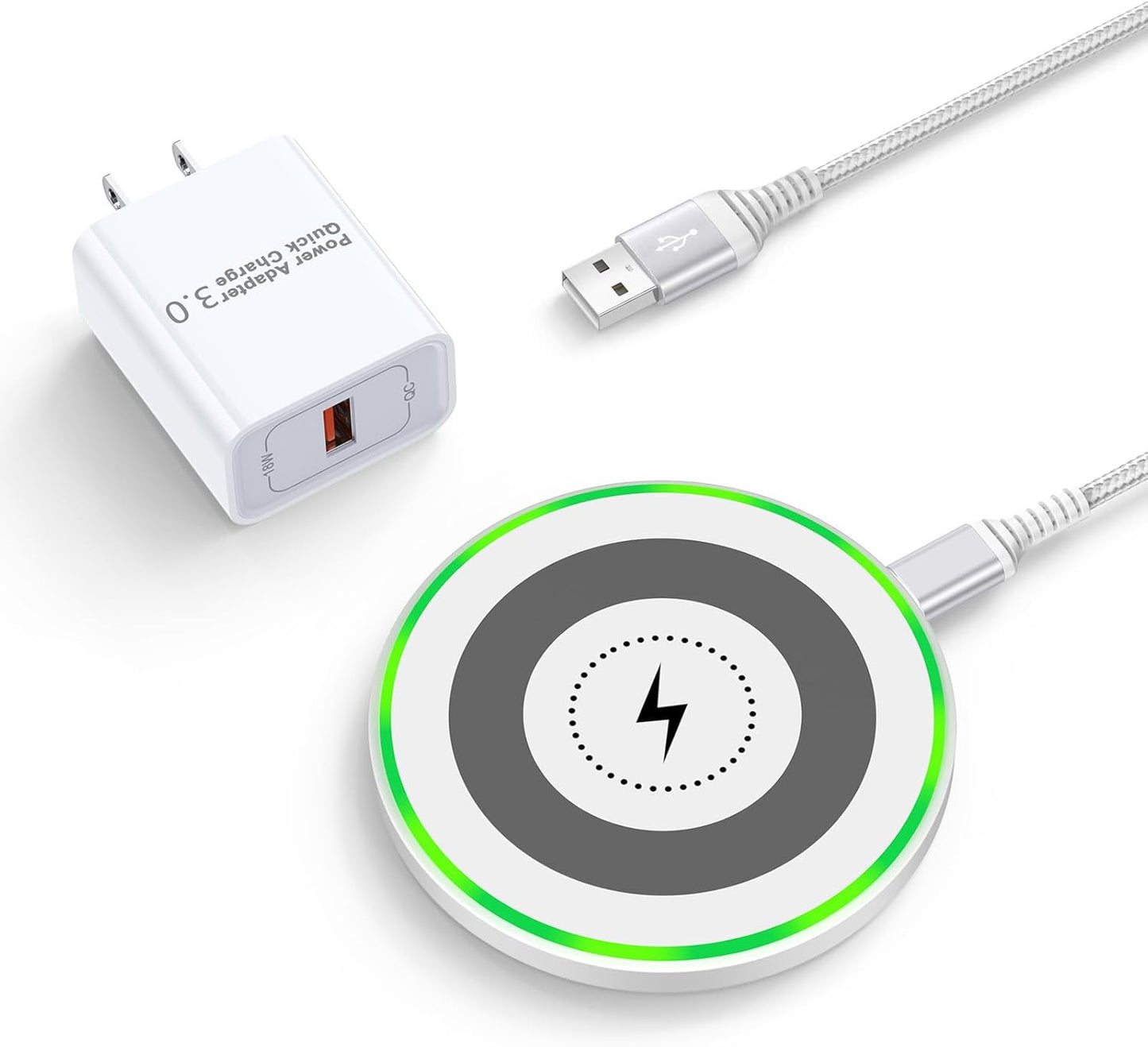 15W Fast Wireless Charger for Pixel 9 Pro & Galaxy S24