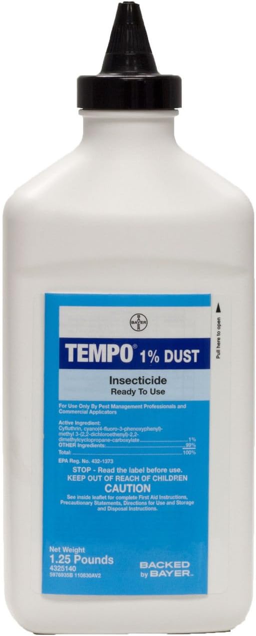 Tempo Dust Insecticide Powder for Effective Bedbug and Roach Control
