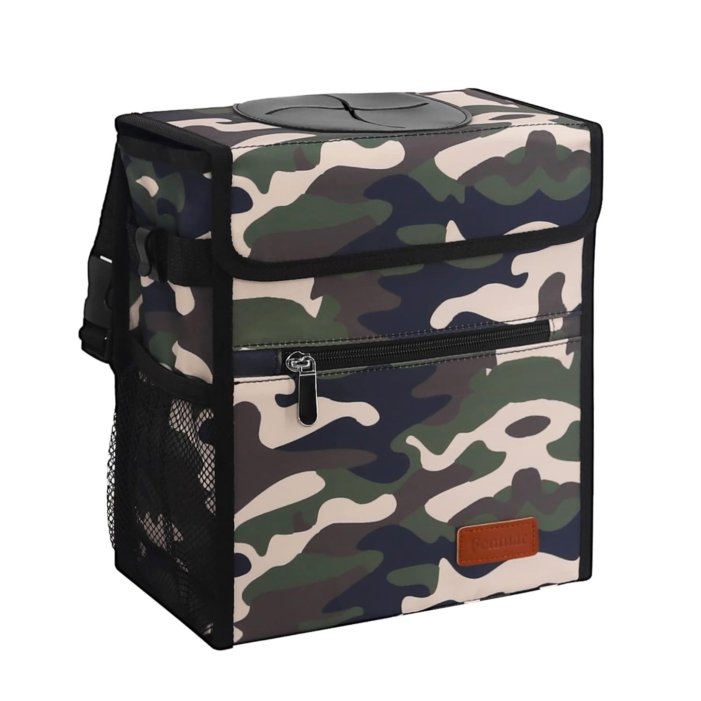 Femuar Leakproof Car Trash Can - Camo Design