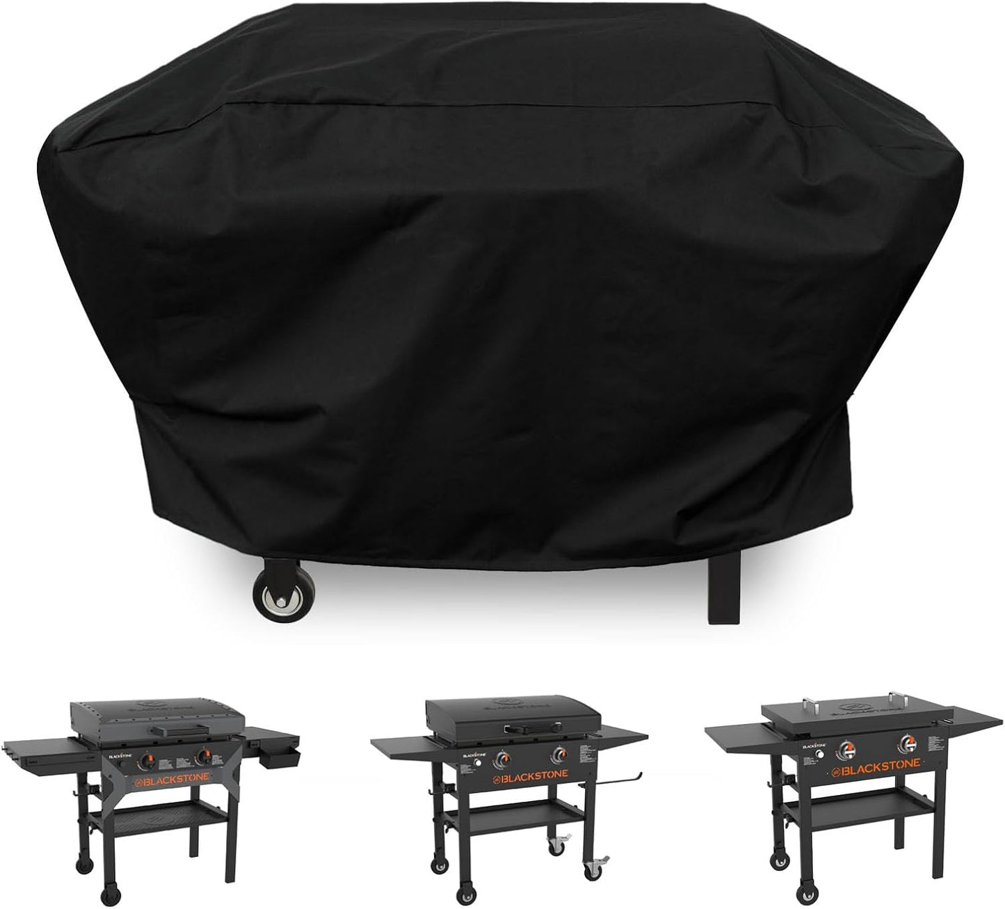 Durable Blackstone 28 Inch Griddle Cover with Dual Shelves