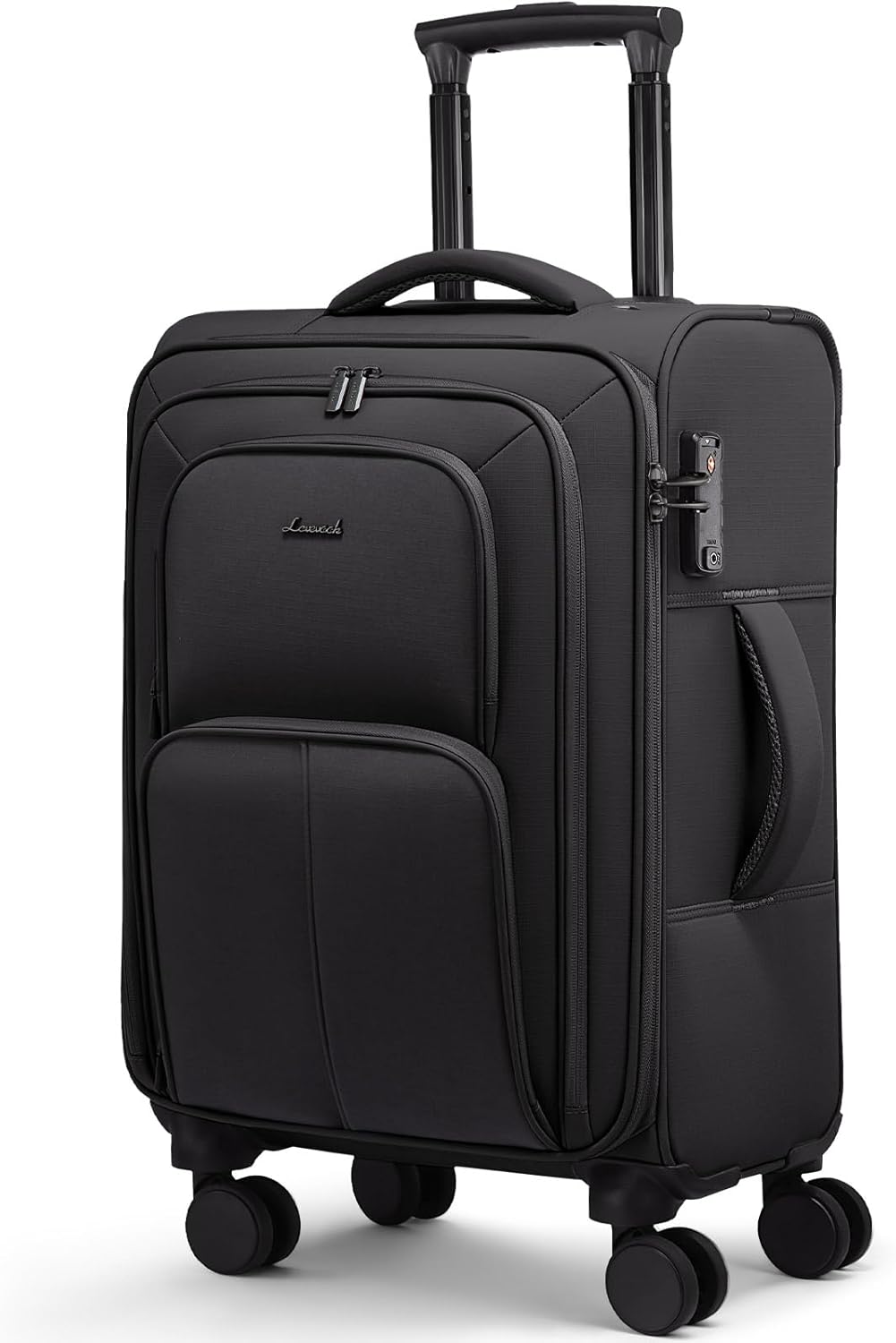 LOVEVOOK Carry On Luggage 22 Inch Softside Suitcase for Travel
