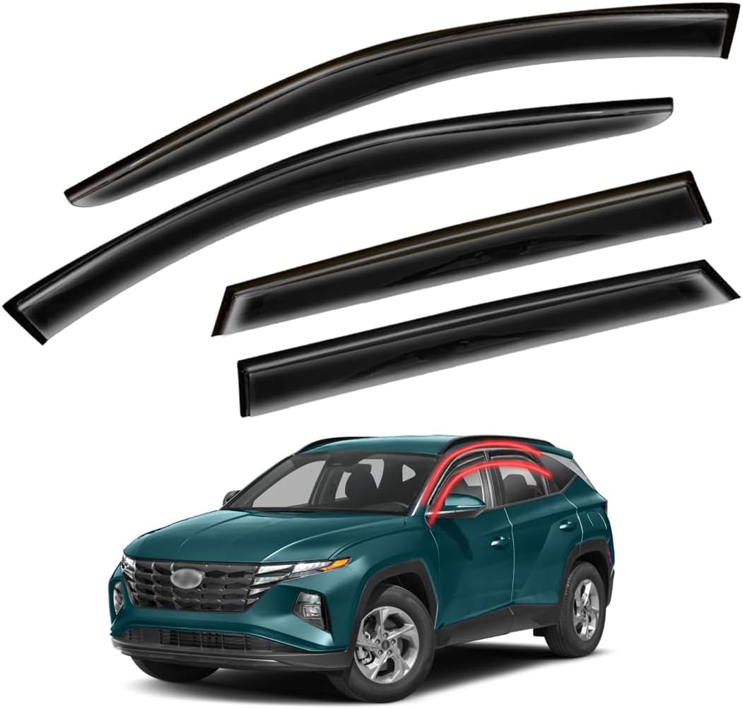 Window Visors Rain Guards for 2022 2023 Hyundai Tucson SUV