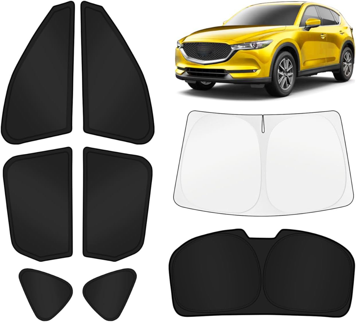 KUST Car Window Shades for Mazda CX-5 2017-2026 Full Set