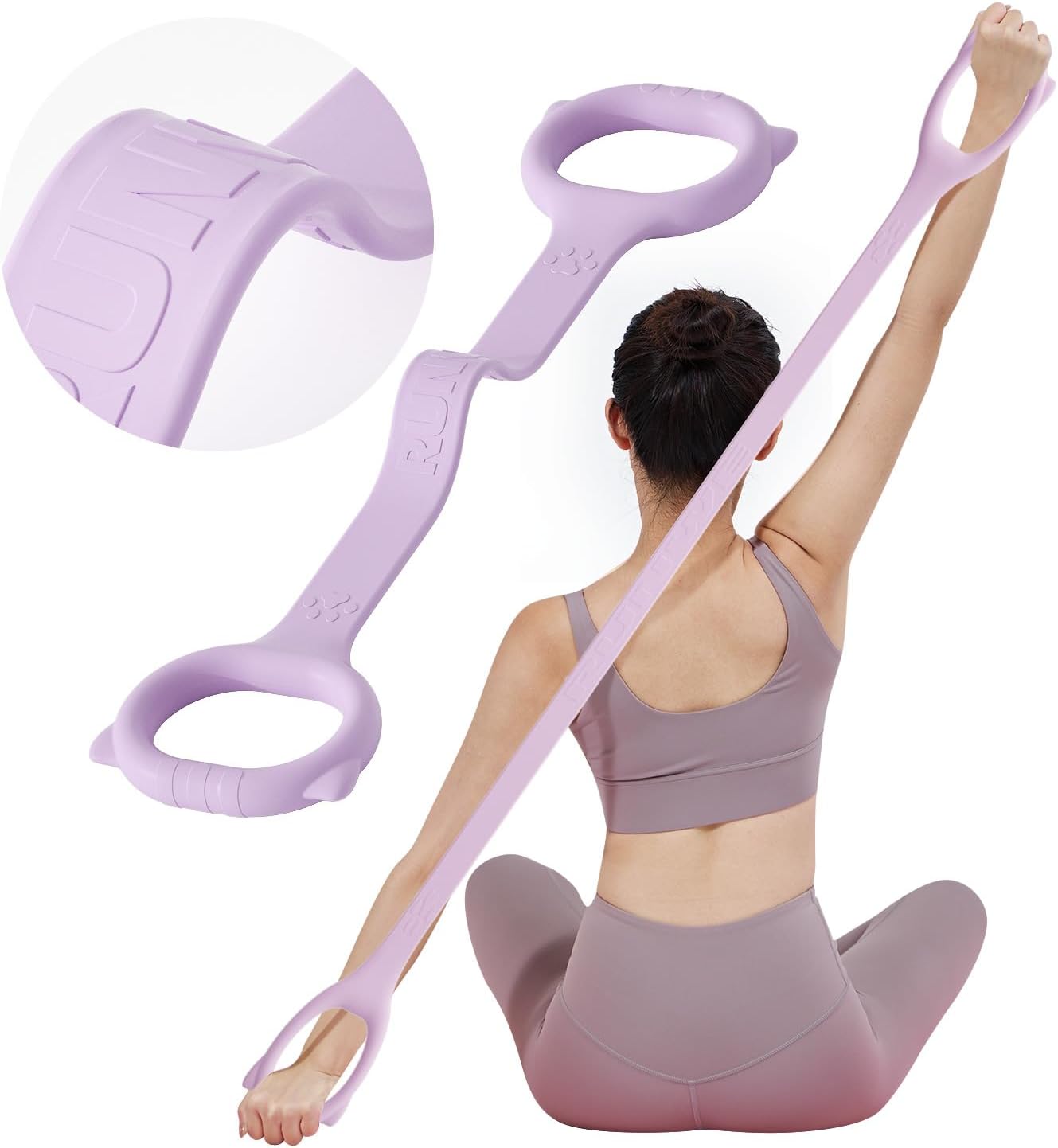 2024 Upgraded Figure 8 Resistance Band for Total Body Workouts by RUNWE