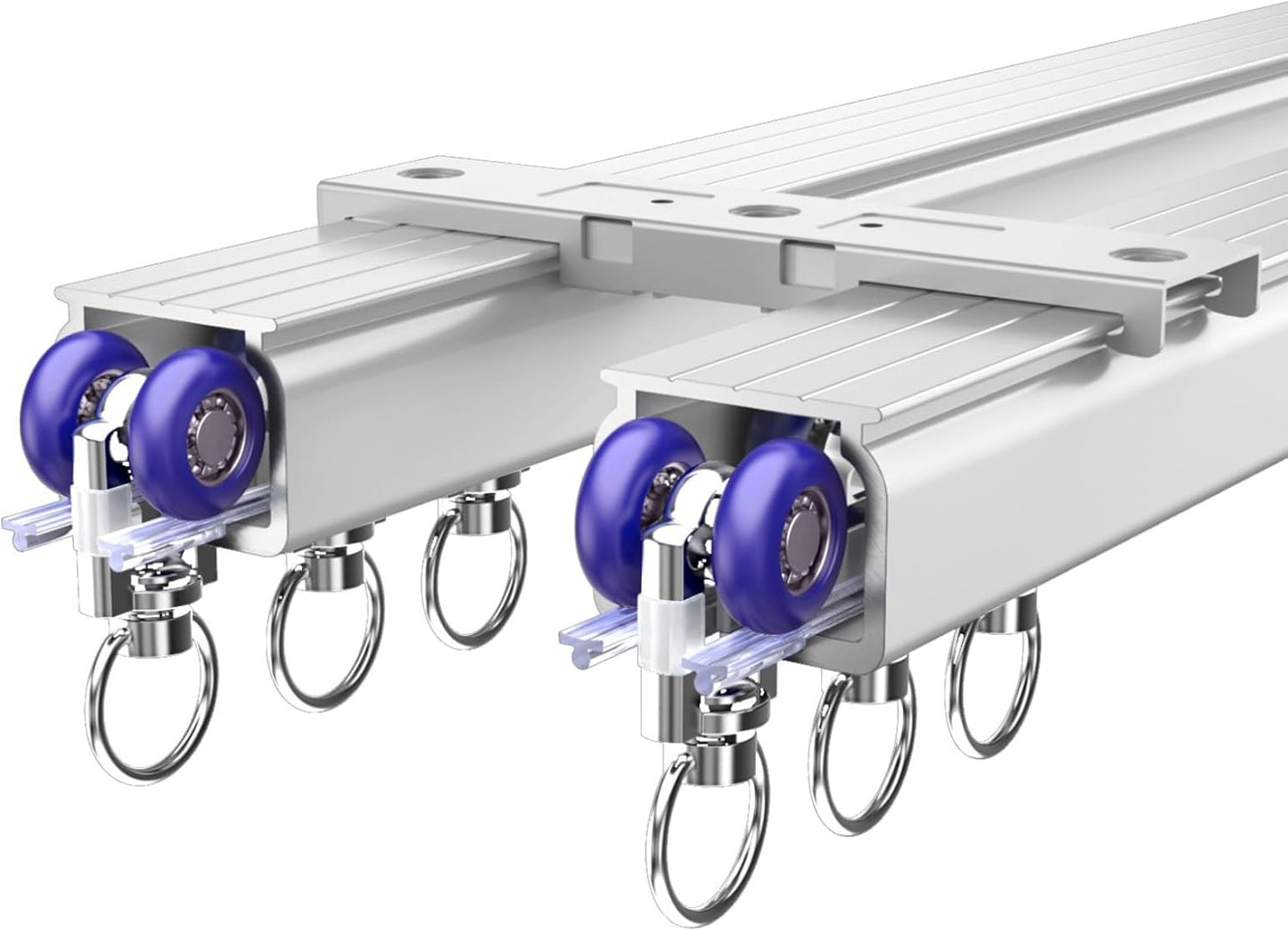 Easy Install Heavy-Duty Ceiling Curtain Track - Room Divider Solution