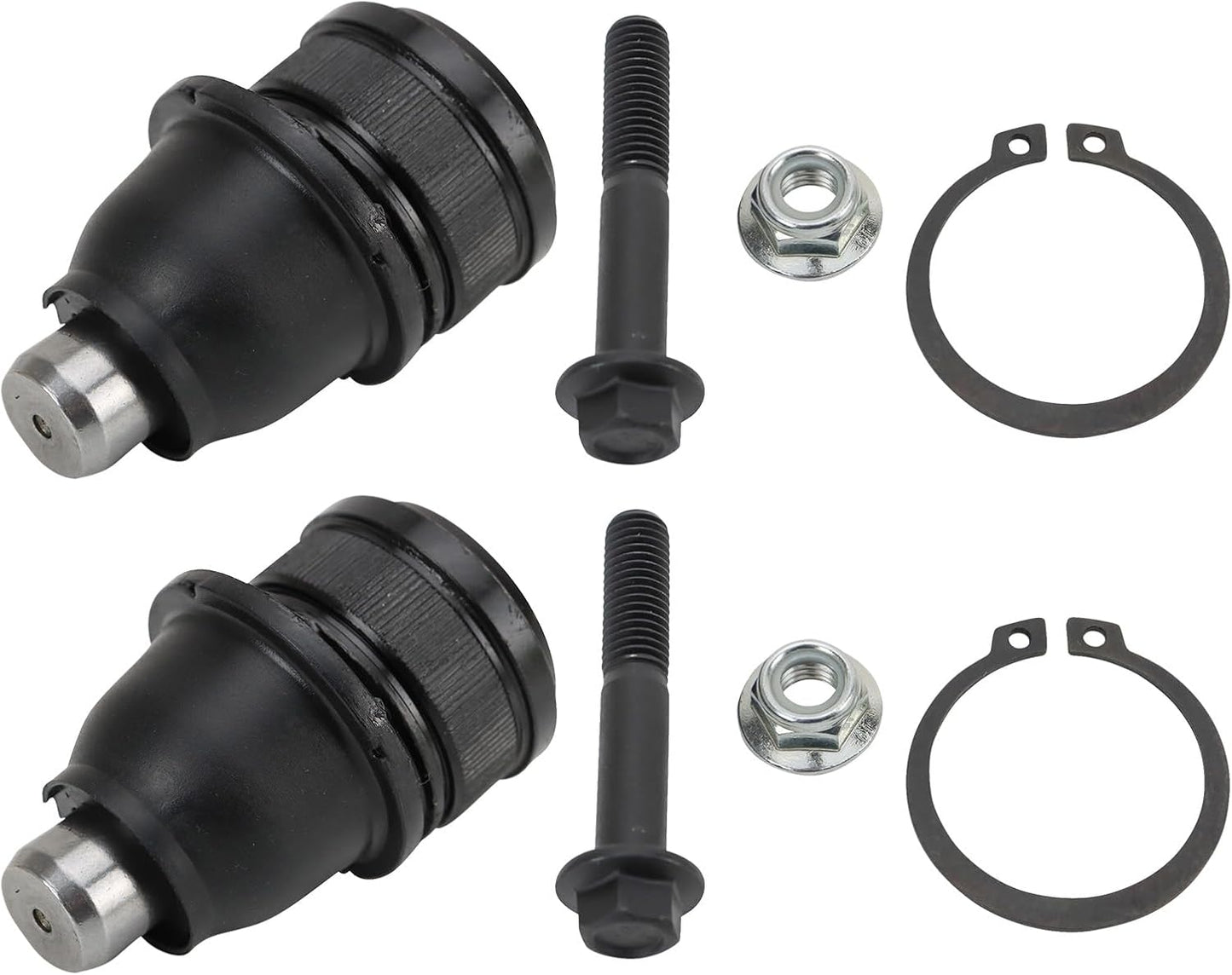TRQ Front Lower Ball Joint Set for 2004-2013 Mazda 3 & 2006-2015 5