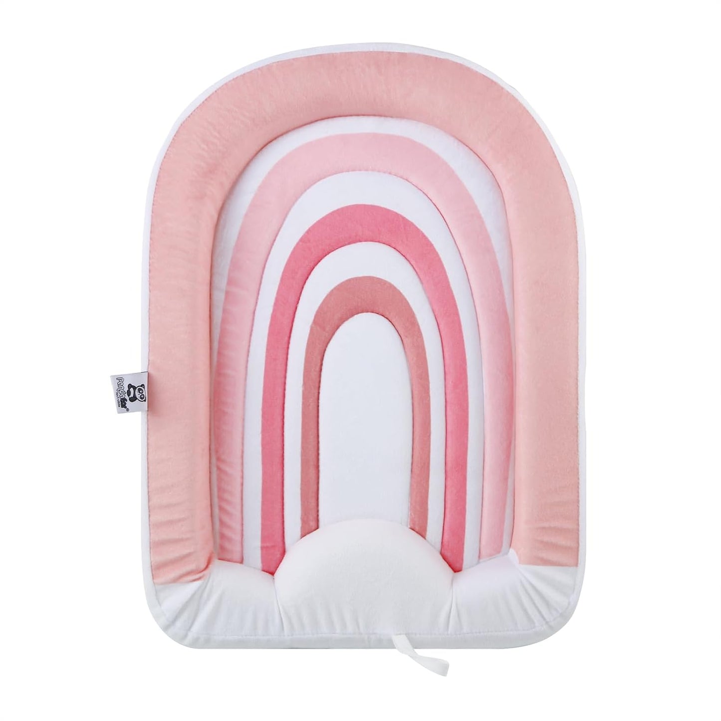 PandaEar Baby Bath Pad | Soft Rainbow Cushion for Gentle Infant Bathing