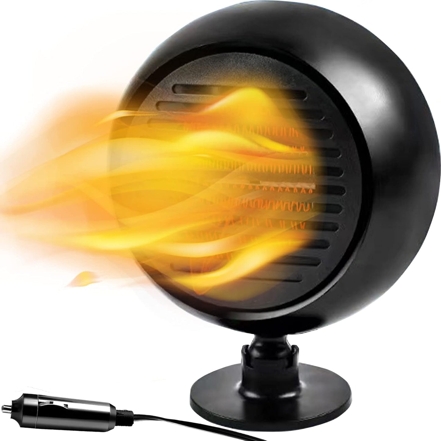 360 Rotatable 12V Car Heater & Defroster | Instant Demisting