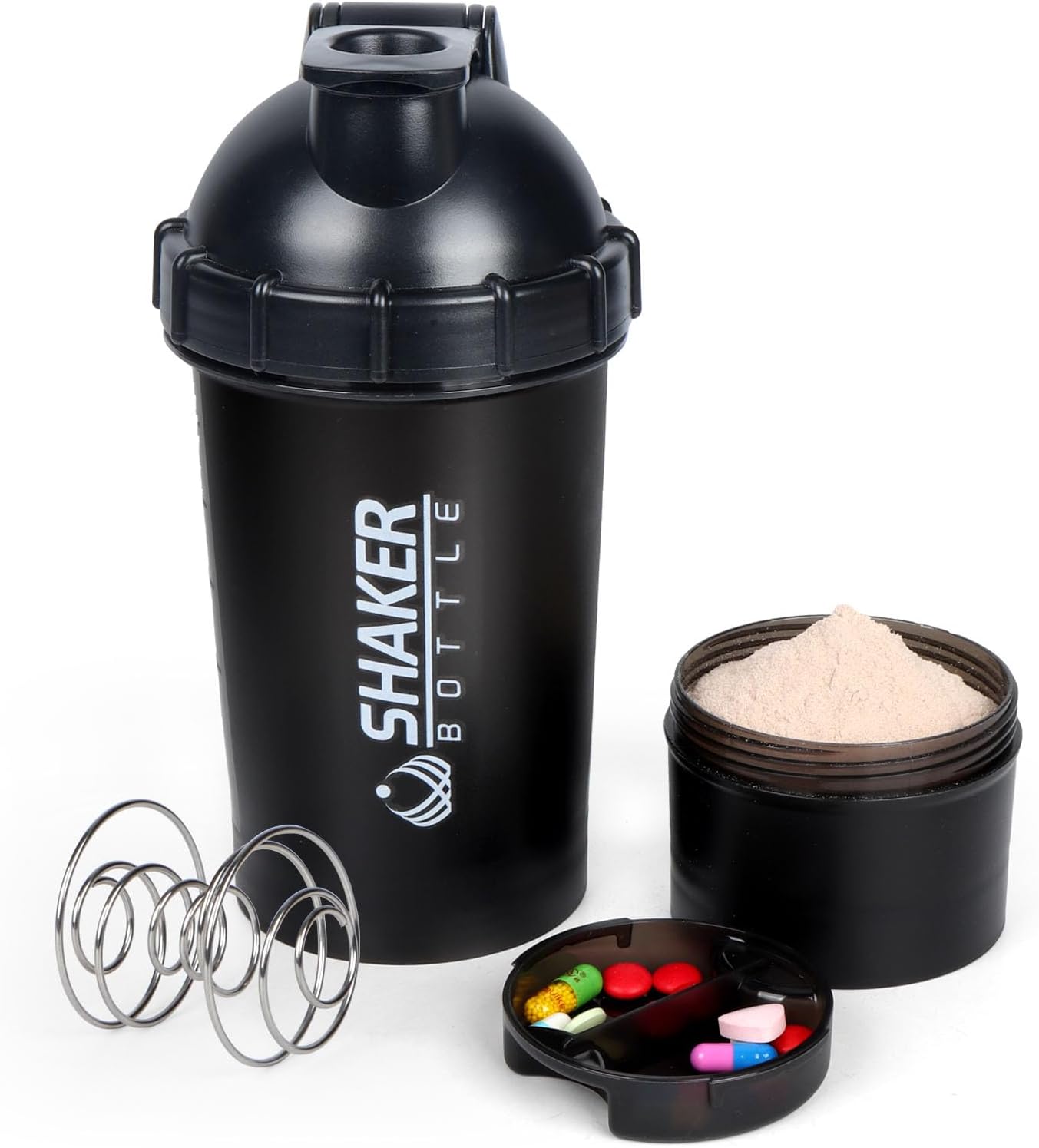 Leak-Proof Protein Shaker with Powder Storage - XTKS