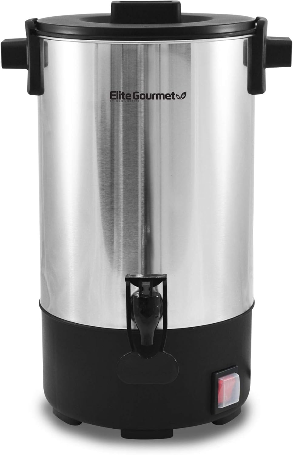 Elite Gourmet 30 Cup Stainless Steel Coffee Urn for Gatherings
