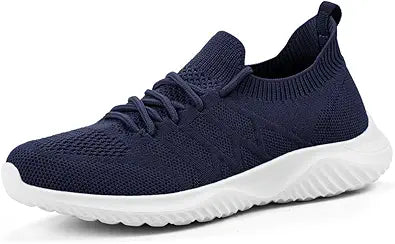 Akk Womens Walking Tennis Shoes - Lightweight Slip On Sneakers