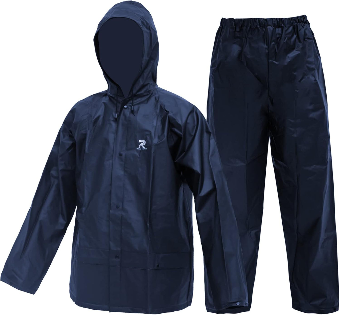 RainRider Ultra-Lite Waterproof Rain Suit - Durable Protection!