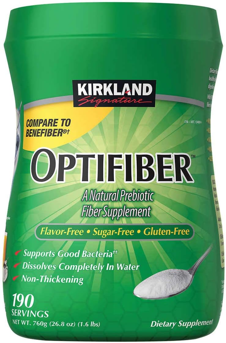 Kirkland Signature OPTIFIBER Natural Fiber Supplement 2 Pack