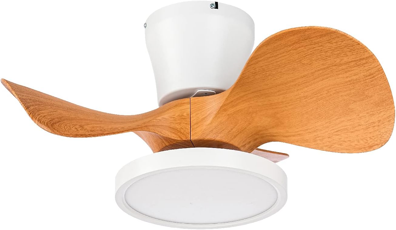 ocioc Quiet Ceiling Fan with LED Light for Any Room