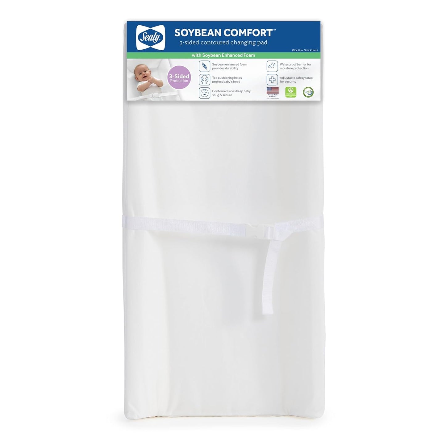 Sealy Baby Soybean Comfort Waterproof Diaper Changing Pad Review