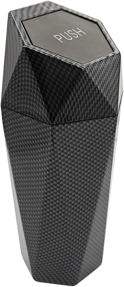 Mini Diamond Car Trash Can - Leakproof & Portable