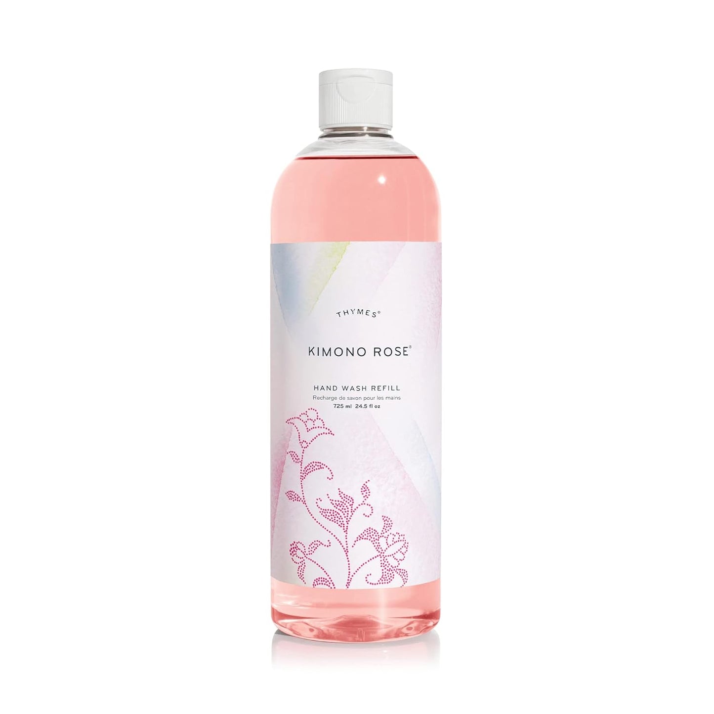 Thymes Hand Wash Refill - Lightly Scented Kimono Rose Soap