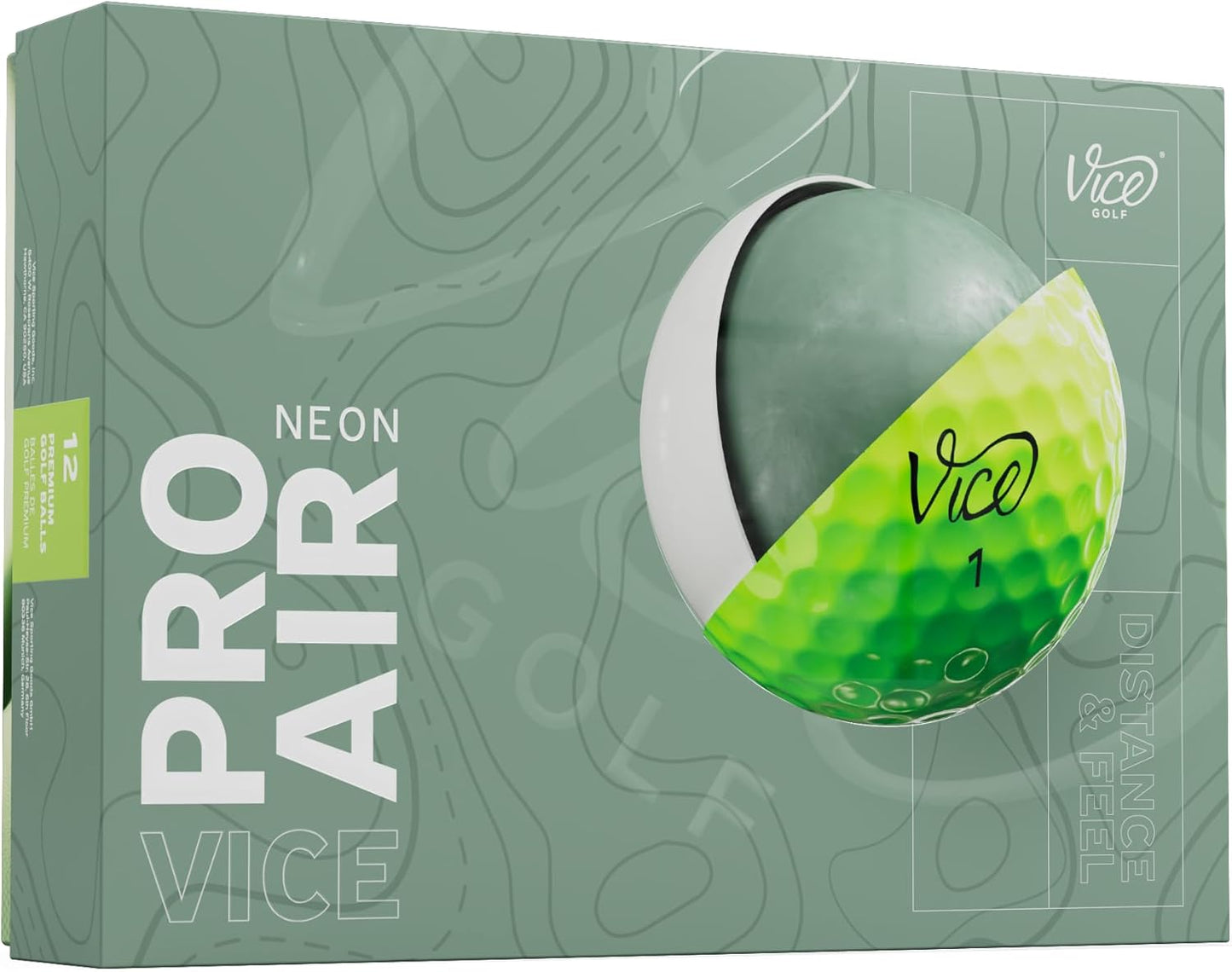 Vice Pro Air Golf Balls for Exceptional Distance and Control