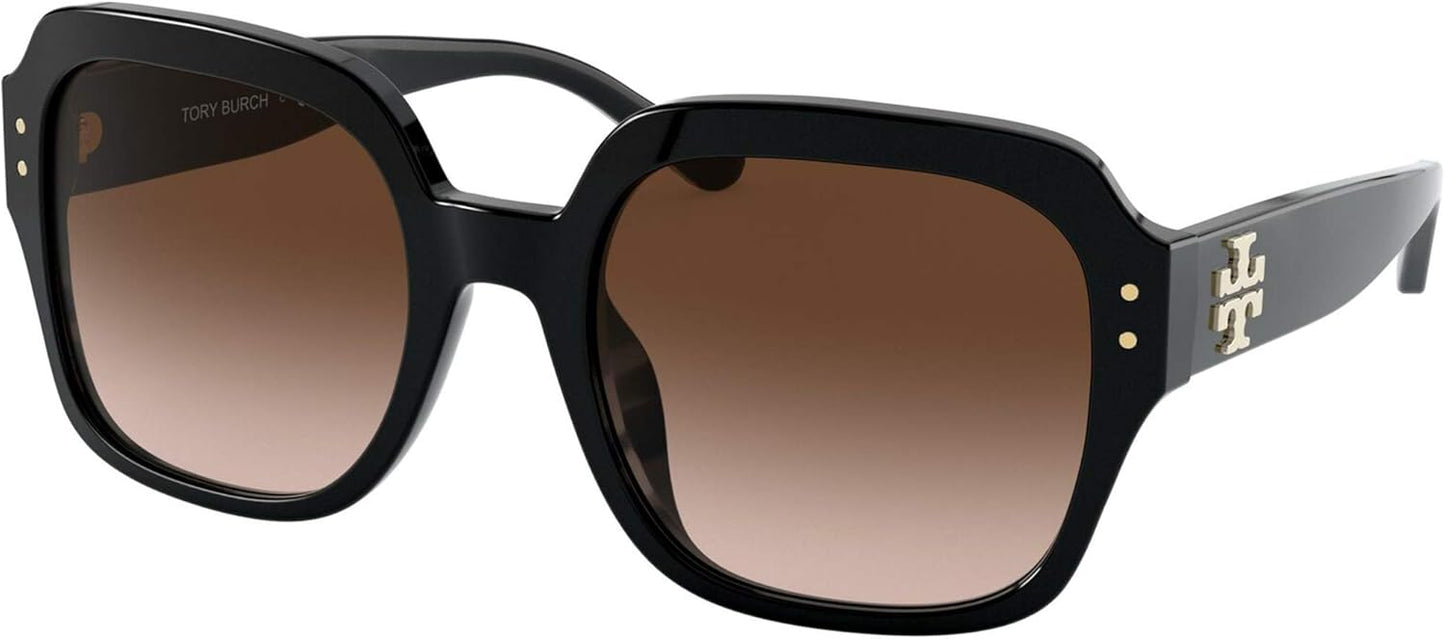 Tory Burch TY7143U Sunglasses for Women - Dark Brown Gradient