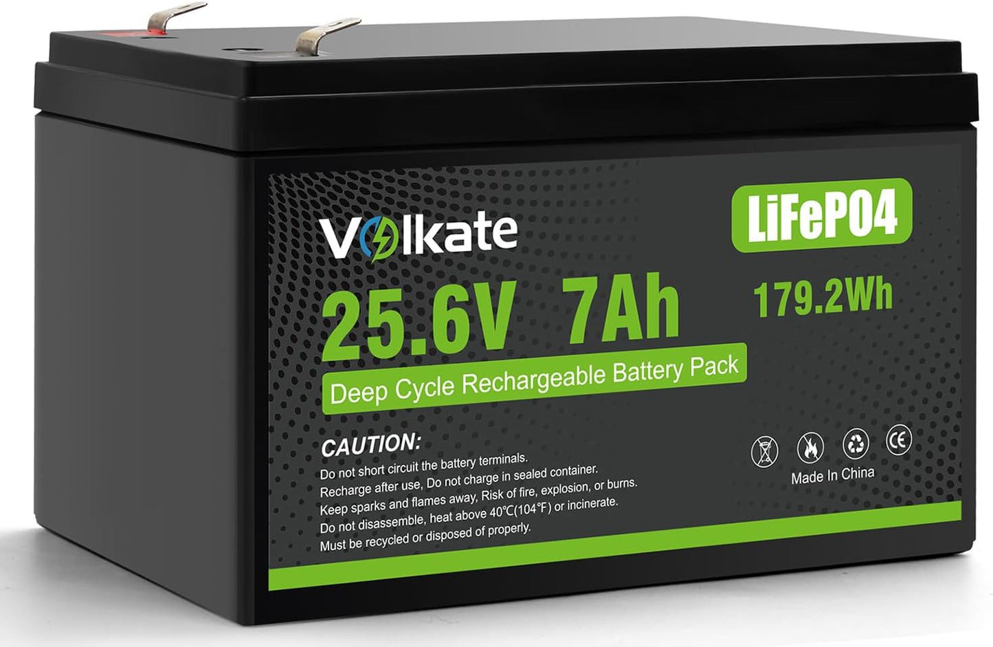 24V 25.6V 7Ah LiFePO4 Lithium Battery for Ride On Cars