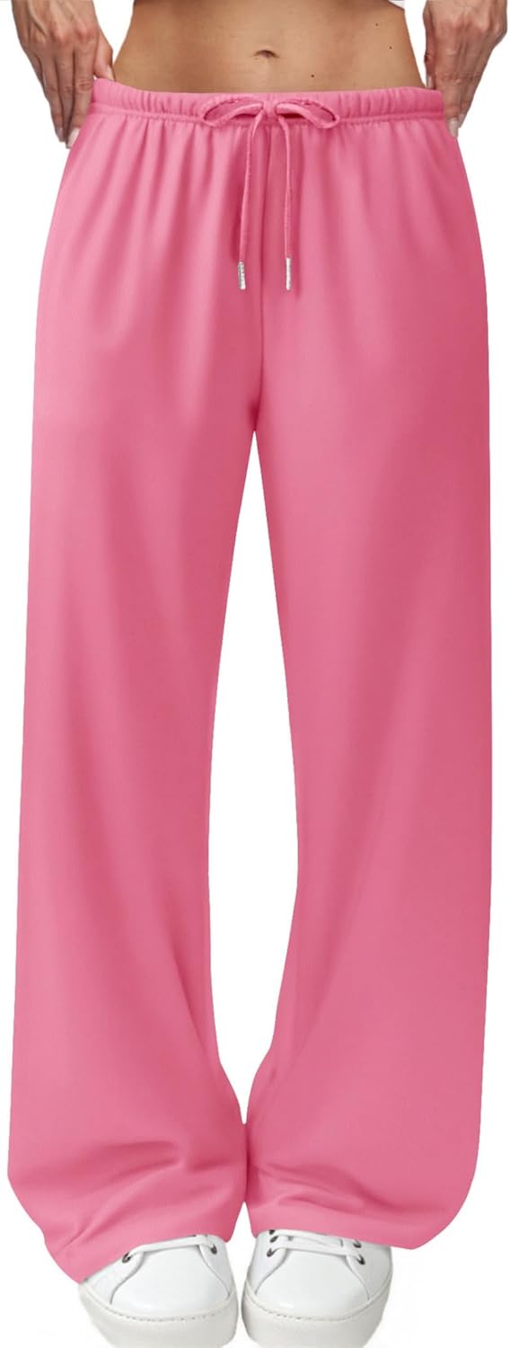 Wide Leg Sweatpants for Women High Waisted Baggy Casual Wear