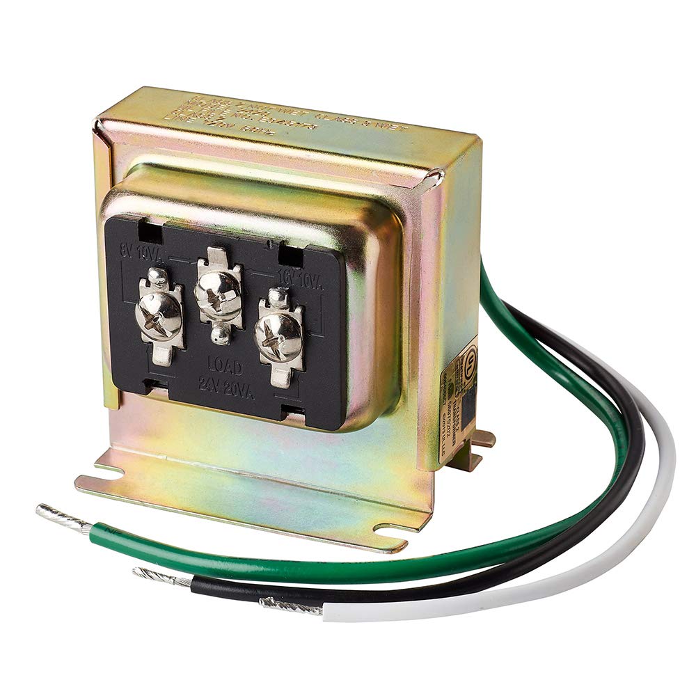 Universal Tri-Volt Transformer for Doorbells