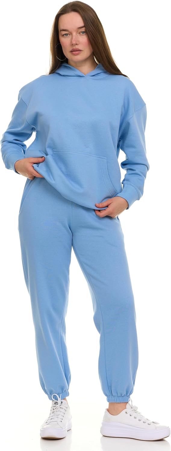 Cozy Sweat Set for Women - Fleece Matching 2 Piece Outfit