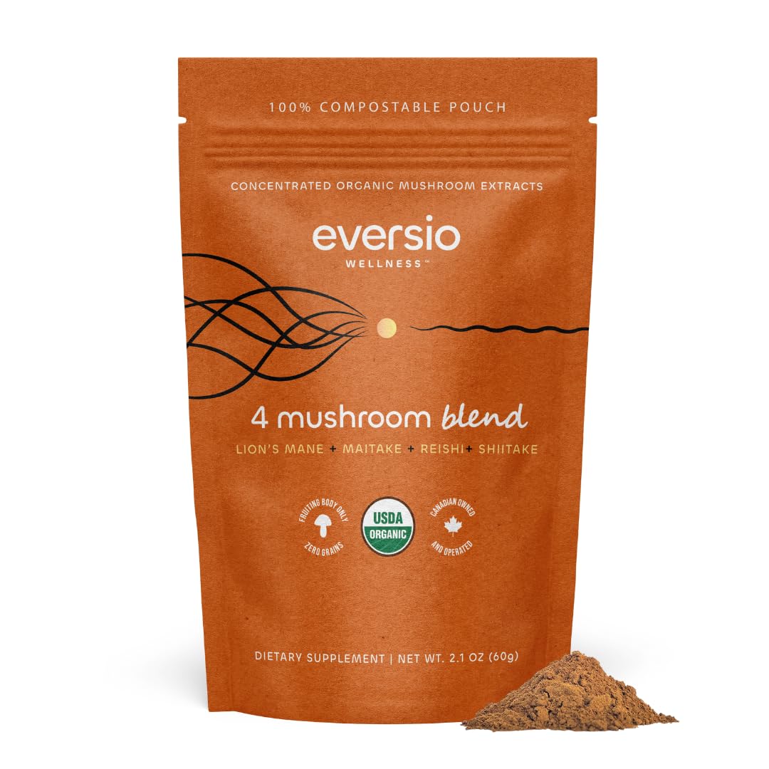 Organic Mushroom Antioxidant Powder - 45% Beta-D-Glucans!