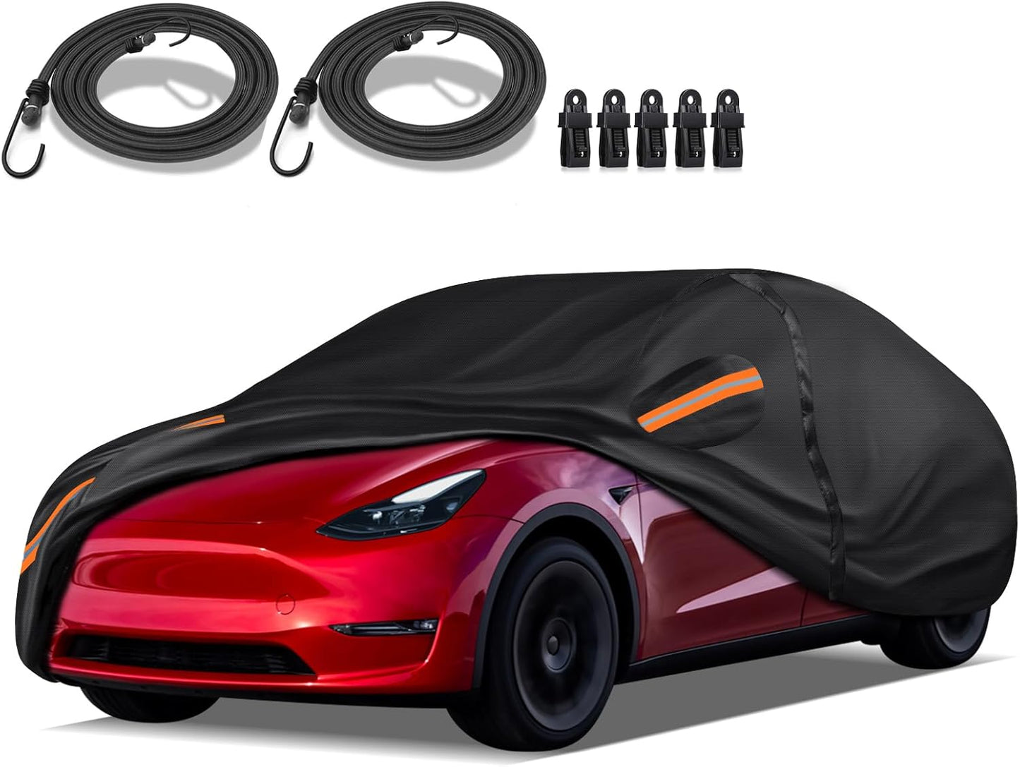 16 Layers Full Car Cover for 2020-2024 Tes-la Model Y
