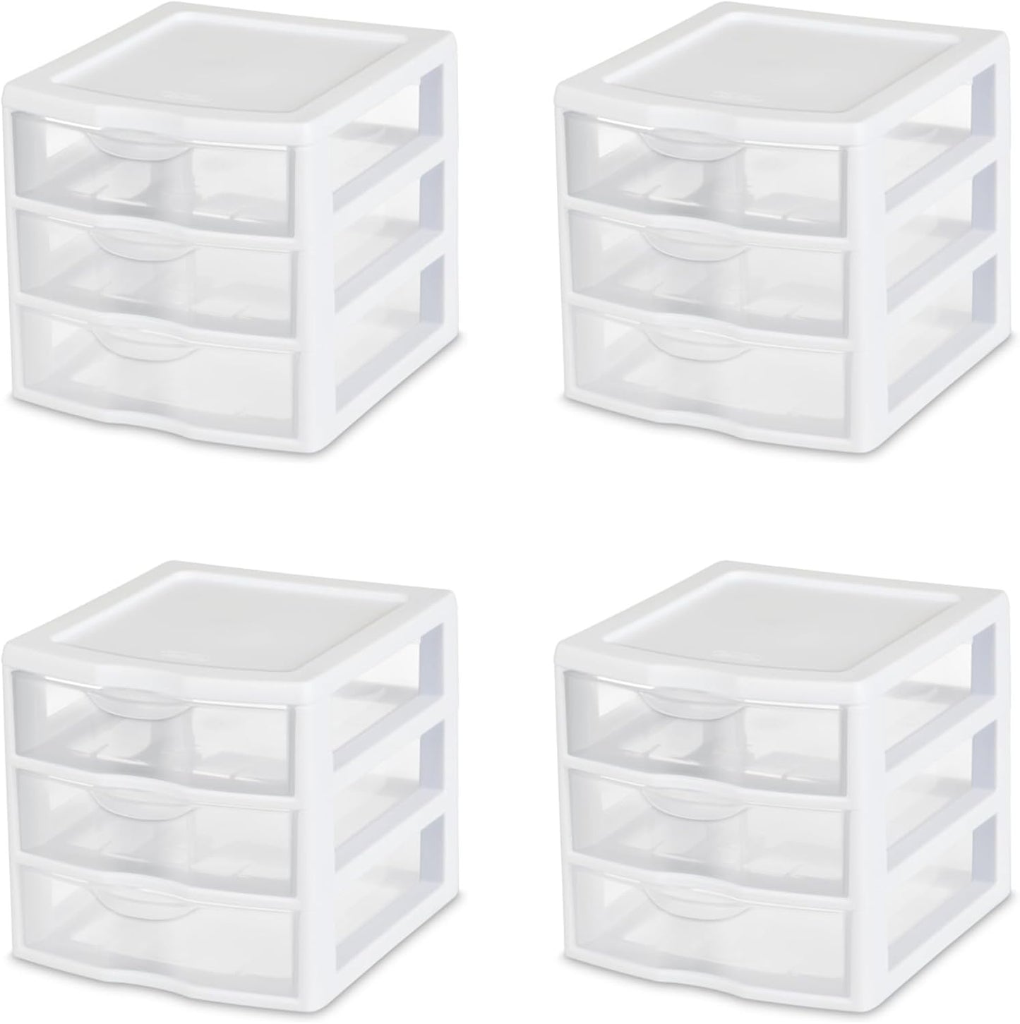 Organize with Ease: Sterilite 3-Drawer Storage Set