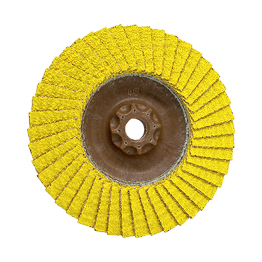 Eco-Friendly 40/60 Grit Flap Discs - German Made - 10 Pack