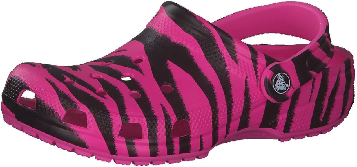 Classic Animal Print Clogs for Women and Men - Zebra and Leopard