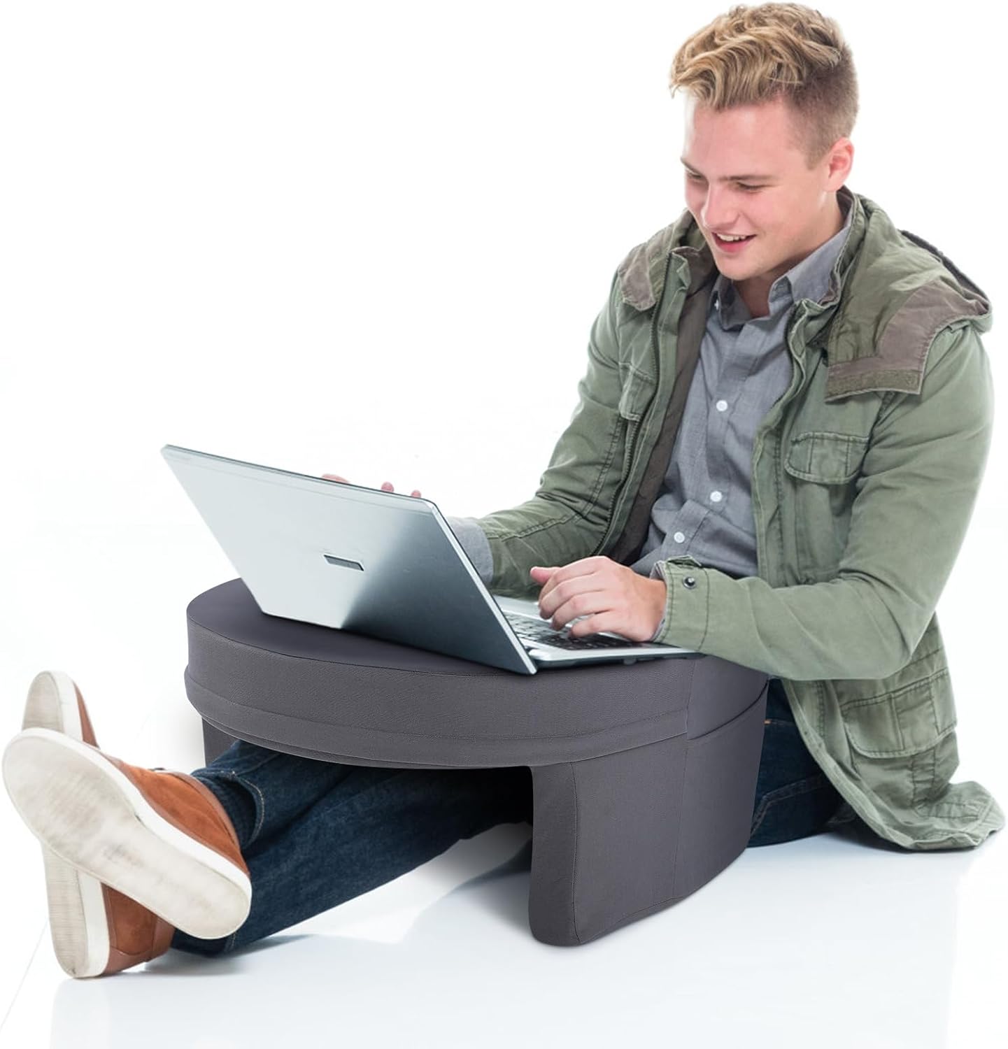 Memory Foam Lap Desk Pillow for Gaming & TV
