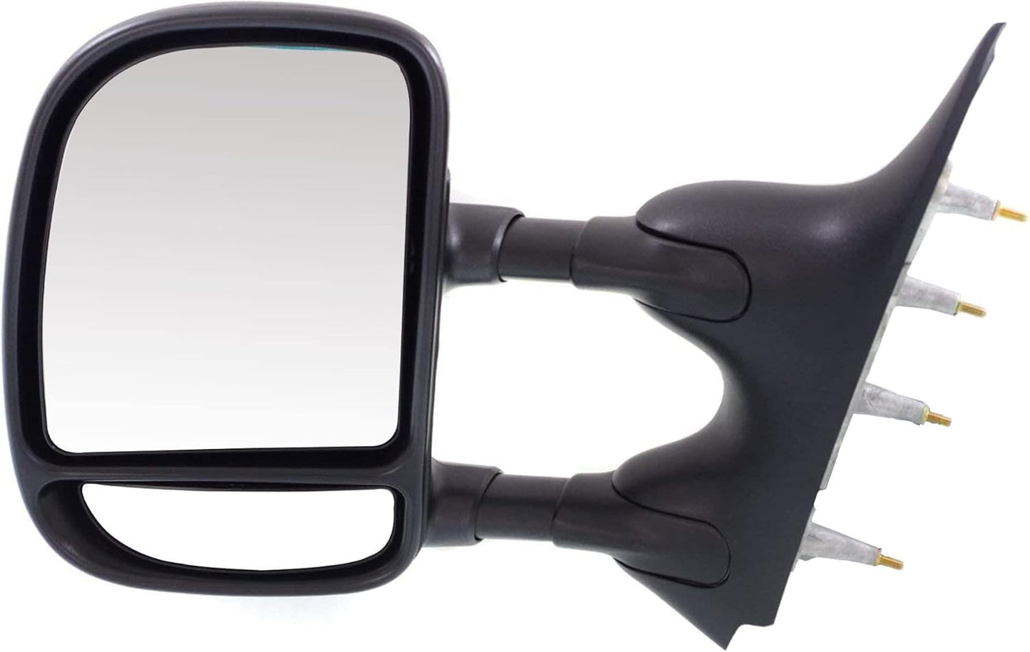 PartsFlow Manual Left Driver Side Door Mirror for Ford E-Series