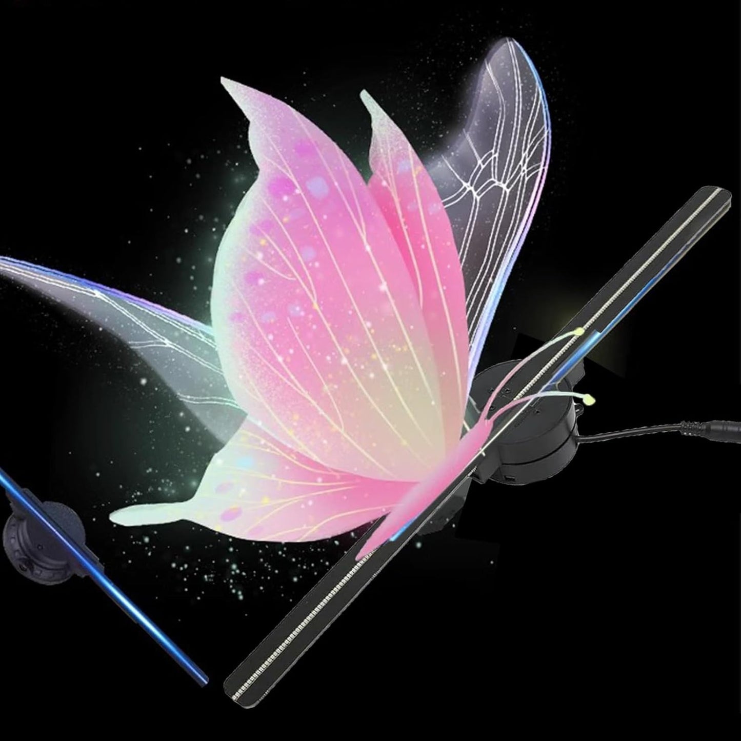 Custom 3D Hologram Fan - Mesmerizing Display!