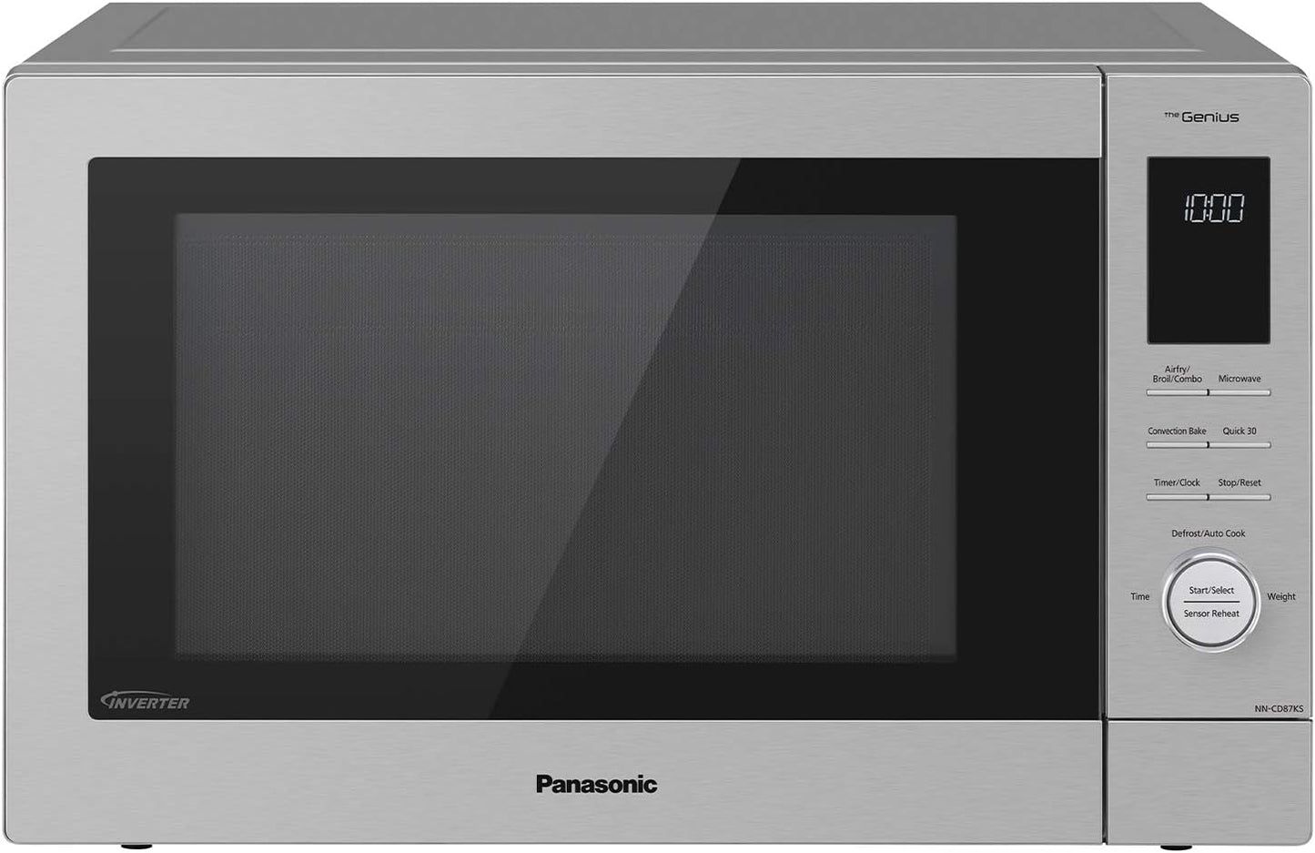 Panasonic 4-in-1 Microwave: Air Fryer, Convection Bake, FlashXpress Broiler