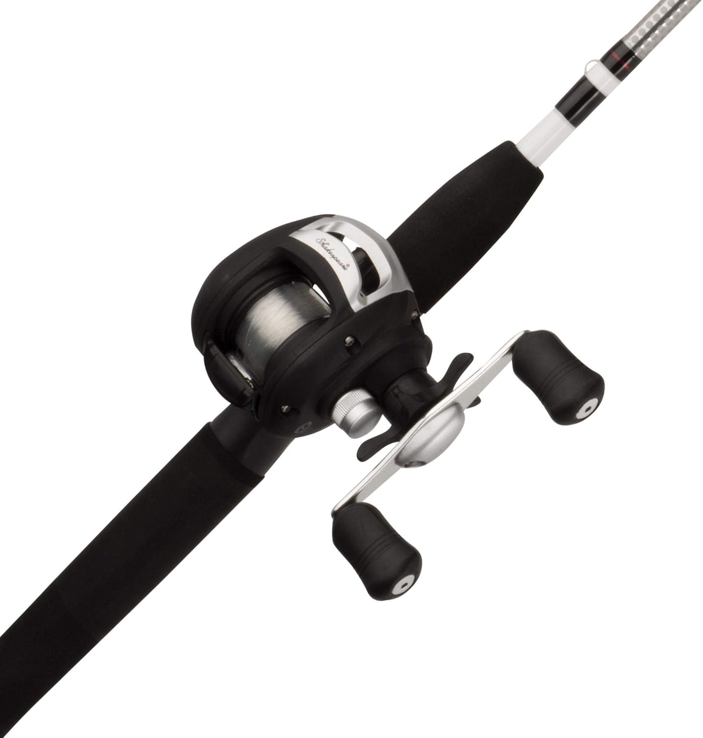 Shakespeare Alpha 6' Medium Fishing Combo - Low Profile Rod & Reel Set